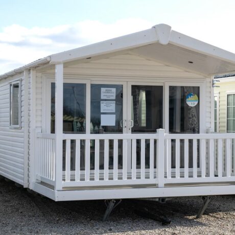 domek całoroczny z tarasem